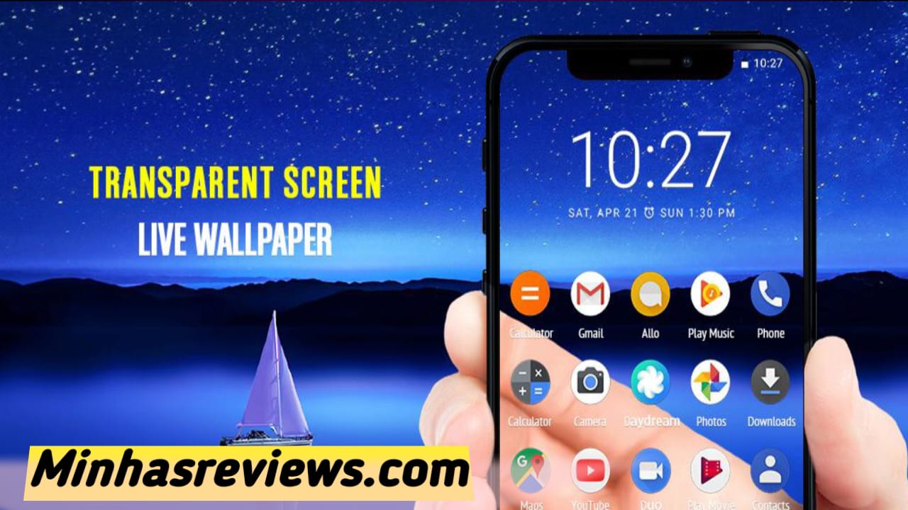 Transparent Wallpaper app